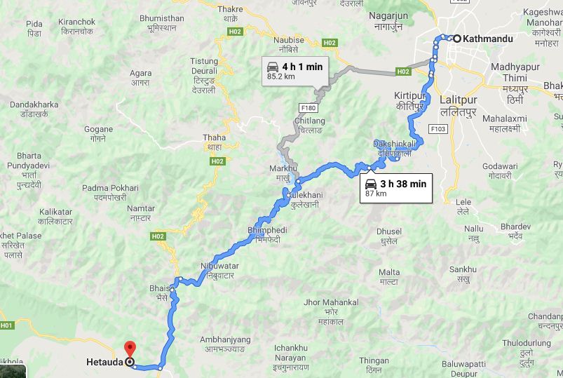 हेटौंडा–काठमाडौं सुरुङमार्ग प्रदेश सरकारले नै बनाउने