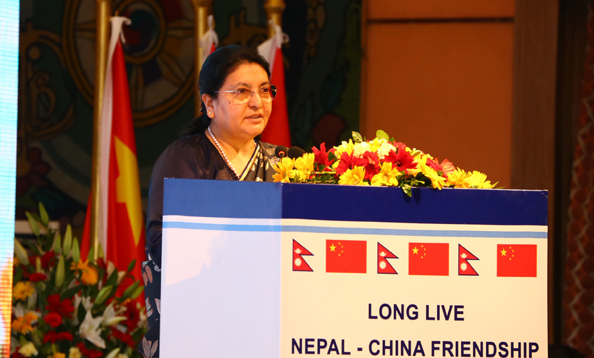 नेपाली जनताले केरुङ–लुम्बिनी रेलमार्ग हेर्न चाहेका छन्ः राष्ट्रपति भण्डारी (सम्बोधनको पूर्ण पाठ सहित) 