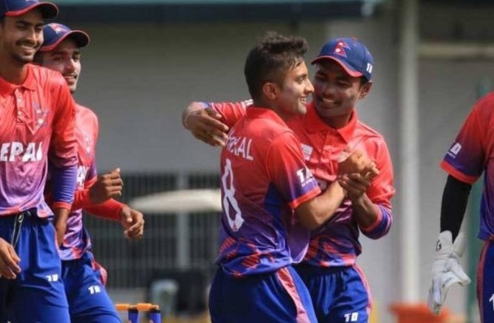 नेपाली क्रिकेट टोली स्वदेश फिर्ता 