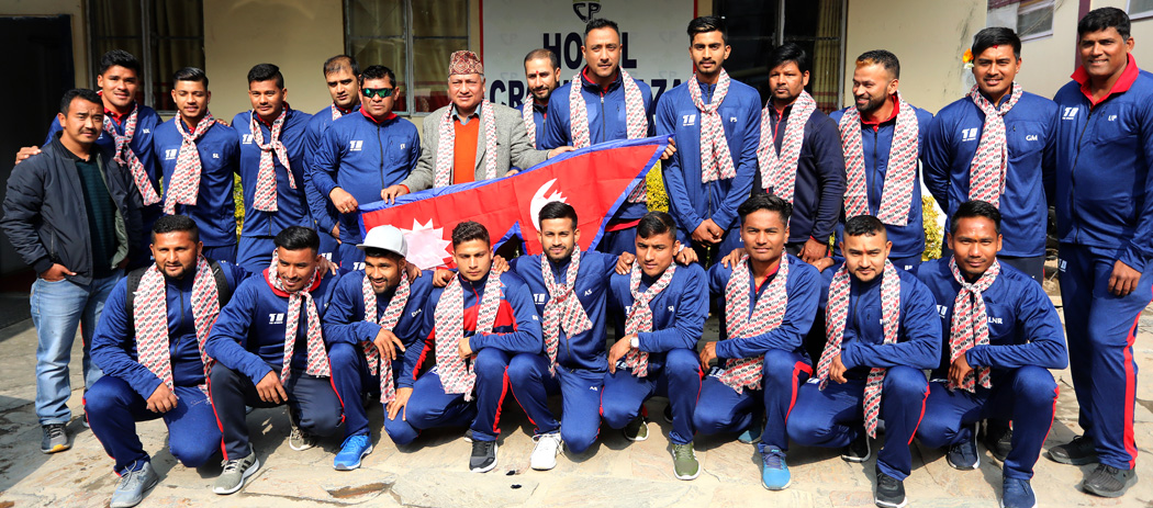 अन्तर्राष्ट्रिय एकदिवसीय र टी–२० सिरिज खेल्न नेपाली टोली युएई प्रस्थान