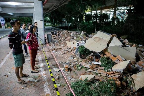 इन्डोनेसियामा ७.० म्याग्निच्यूडको भूकम्प, ८२ को मृत्यु