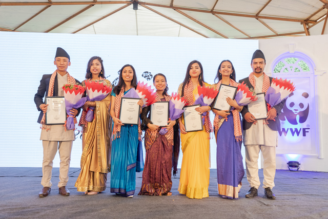 डब्लूडब्लूएफ नेपालद्वारा पुरस्कार तथा छात्रवृत्ति प्रदान