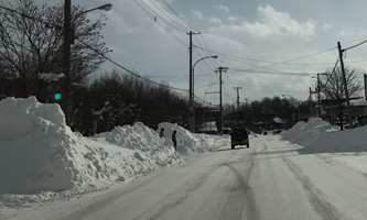 हिमपातले यातायात र विद्युत् अवरुद्ध 
