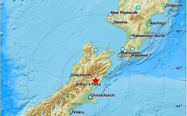 न्यूजिल्याण्डमा शक्तिशाली भूकम्प 