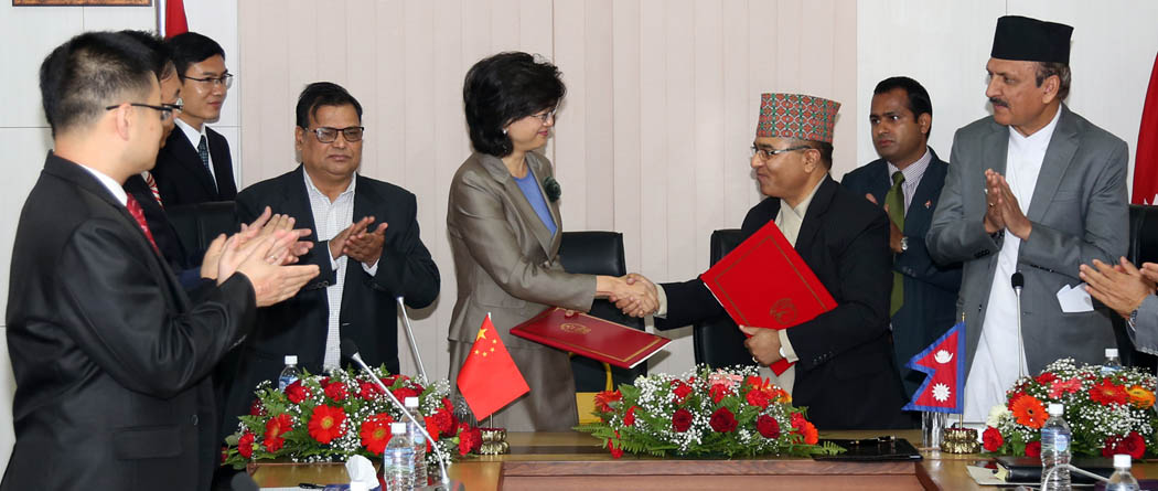 नेपाल र चीनबीच ओबीओआरमा हस्ताक्षर, नेपाल चीन हुँदै विश्वसँग जोडिने  