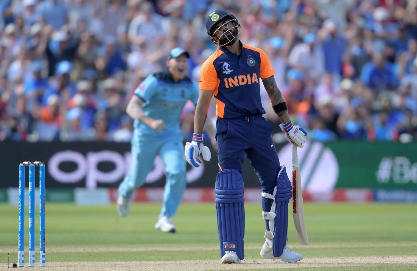  विश्वकप क्रिकेटमा भारतको पहिलो हार, इङ्ल्याण्ड ३१ रनले विजयी