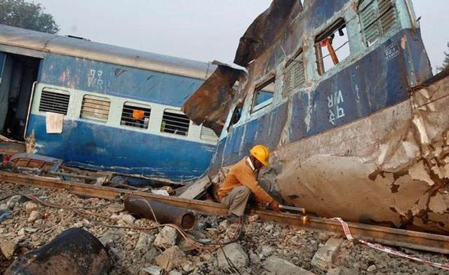 कानपुर रेल दुर्घटना आतंकारी षडयन्त्र होइन, दुर्घटना हो: यूपी रेलवे प्रहरी