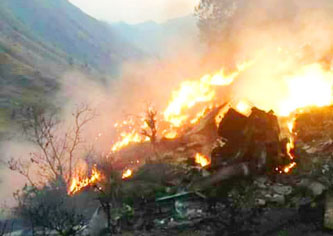 पाकिस्तानमा ४५ जना सवार विमान दुर्घटना