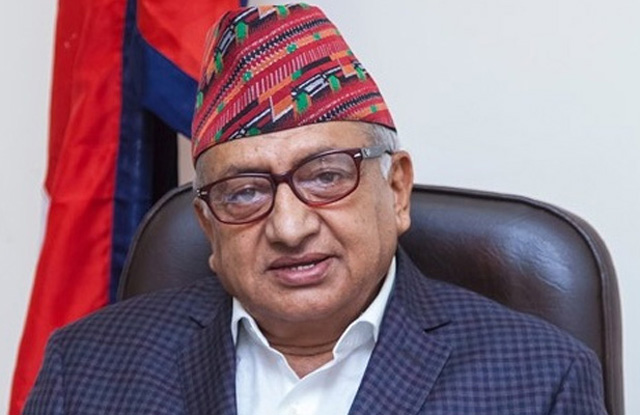 भारतका लागि नेपालका राजदूत दीपकुमार उपाध्यायद्वारा राजीनामा