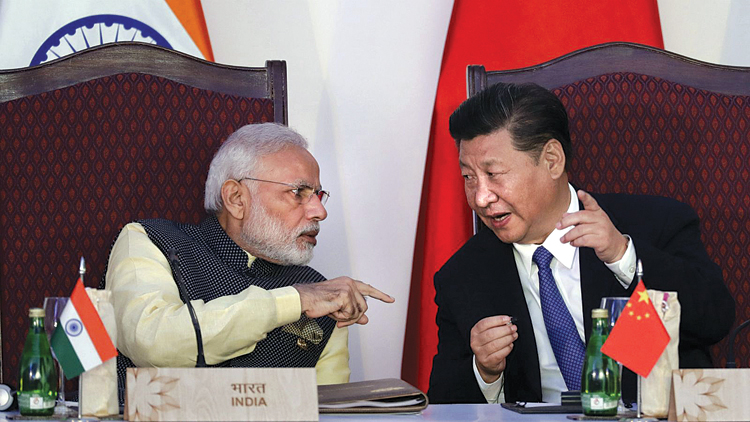 चीनकाे सन्दर्भमा बदलिएको भारत