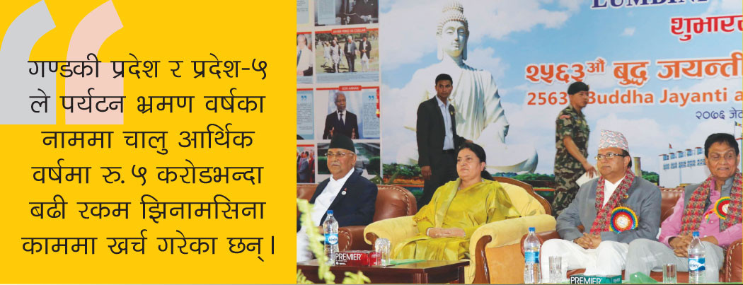 भ्रमण वर्ष : पूर्वाधार छैन, प्रचारमा खर्च