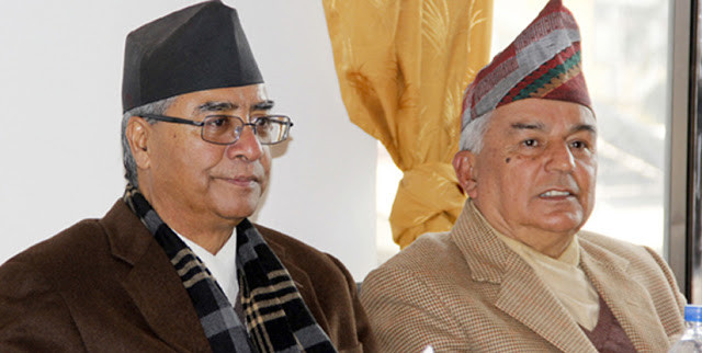 देउवा र पौडेलको छुट्टा–छुट्टै भेला