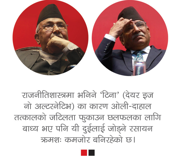 निराश ओली, हतास दाहाल