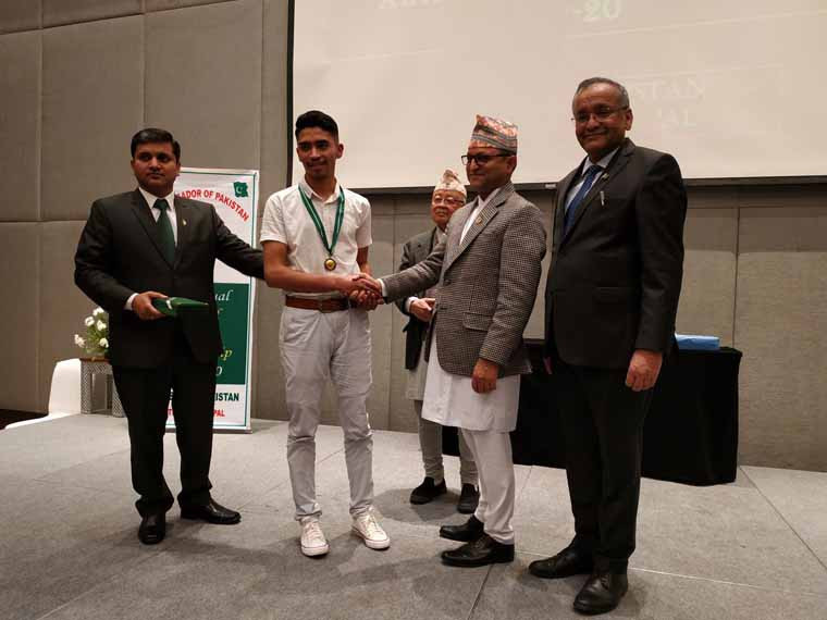 पाँचसय विद्यार्थीले पाए ‘पाकिस्तानी राजदूत’ छात्रवृत्ति