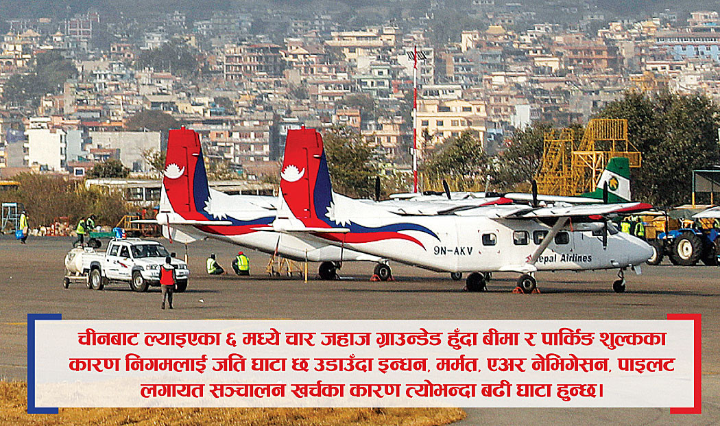 नउड्दा घाटा उड्दा झनै घाटा