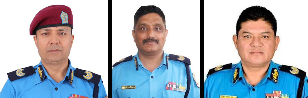 प्रहरीका तीन डीआईजी एआईजी बढुवा सिफारिस