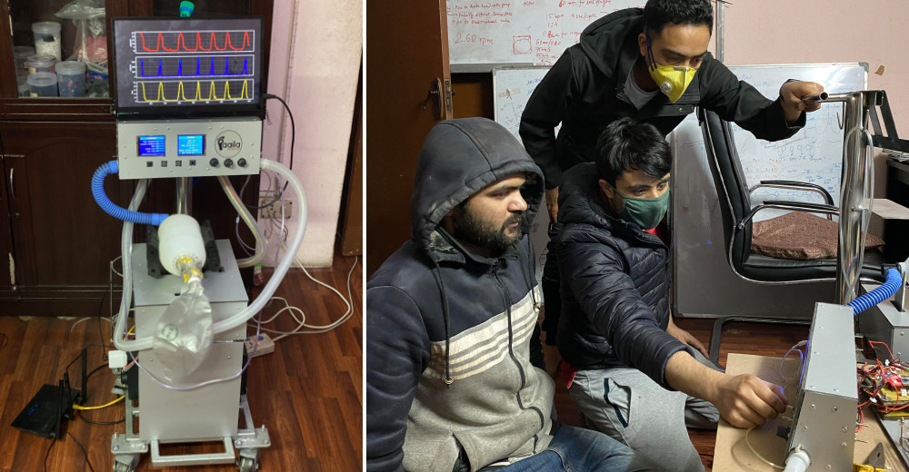 कोरोना संक्रमितको उपचारका लागि मुलुकभित्रै बन्यो भेन्टिलेटर, परीक्षण हुँदै