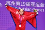 एशियाली खेलकूदमा एरिकाले जितिन् रजत पदक