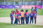 पाँच खेलाडी १२ रनमै आउट भएपछि नेपाल पराजित