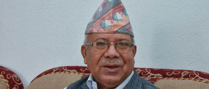 नेकपा अध्यक्षमा माधव नेपाल