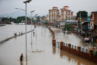 काठमाडौंको बाढी (तस्वीरहरू)