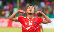 नेपालद्वारा बाङ्लादेश ३-१ गोलले पराजित, अञ्जन विष्टको ह्याट्रिक  