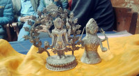 चार वर्षअघि जुम्लाको चन्दननाथ मन्दिरबाट चोरी भएका दुई वटा मूर्ति भेटिए, तीन जना पक्राउ