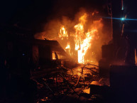गमगढी बजारमा आगलागी, आठ घर जलेर नष्ट