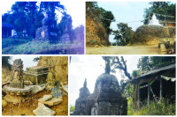 चन्द्रागिरिमा स्तूपको खोजी
