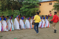 थारू गाउँमा सख्याको रौनक