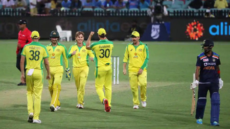 भारतले गुमायो अष्ट्रेलियाविरुद्धको ओडीआई श्रृङ्खला