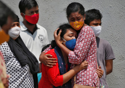 भारतमा अहिलेसम्मकै धेरै एकै दिन ३७ सय संक्रमितको मृत्यु