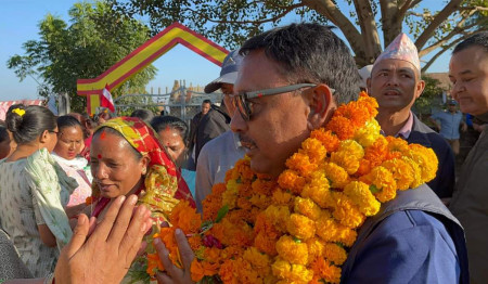 दाङ-३ मा कांग्रेसका दीपक गिरी निर्वाचित 