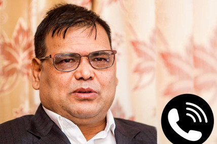 यस्तो थियो महराको चिनियाँ नागरिकसँगको टेलिफोन संवाद