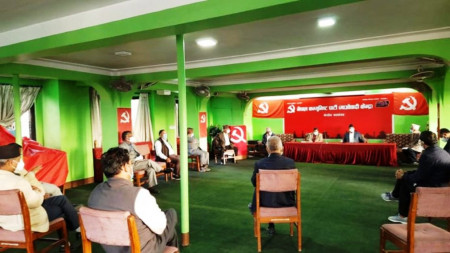 सरकार गठनबारे माओवादी स्थायी कमिटीमा छलफल