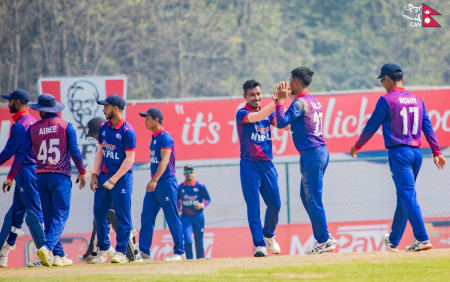 पपुवा न्यूगिनीलाई हराउँदै नेपाल विश्वकप क्वालिफायर नजिक