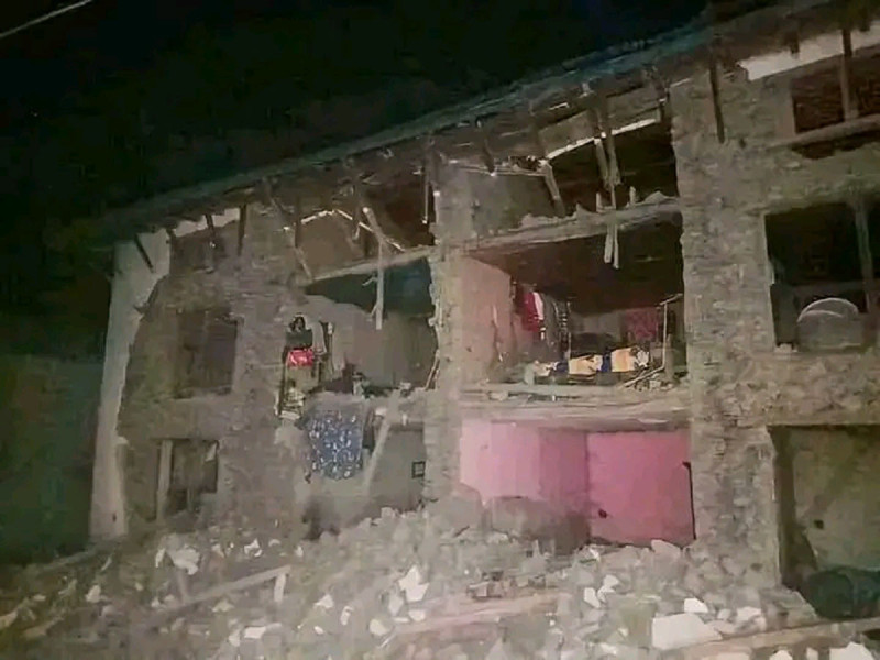 भूकम्पले जाजरकोटमा ३४ र रुकुममा ३६ जनाको मृत्यु 