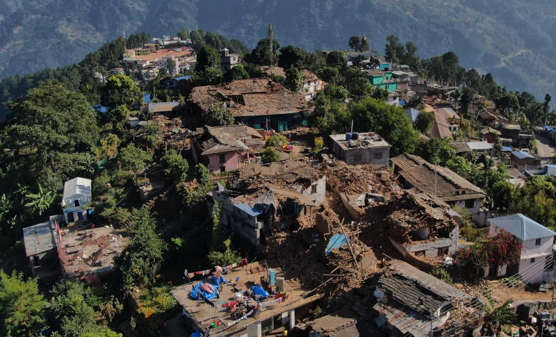 भूकम्प प्रभावित क्षेत्रमा अस्थायी आवास बनाउन सेना र प्रहरी परिचालन गरिने