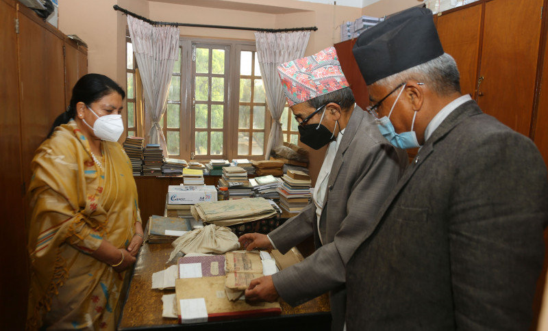 संशाेधन मण्डलमा राष्ट्रपति भ्रमणको अर्थ