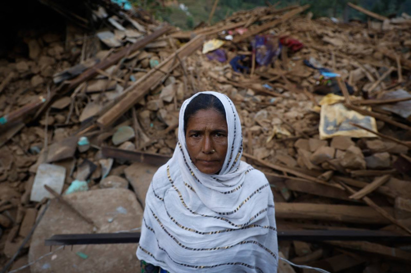 भूकम्पले परिवार खोस्दा एक्लै परिन् सरस्वती