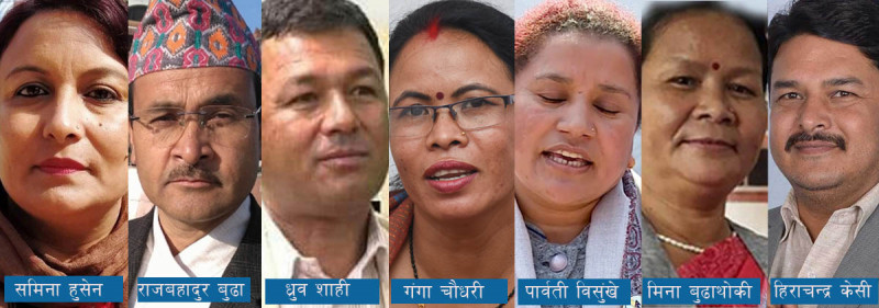 नेपाल पक्षका यी सात सांसद जसले ओलीलाई मत दिए