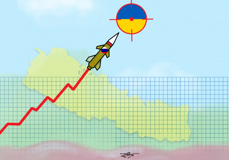 युक्रेन-रुस युद्धको नेपाल प्रभाव: महंगी र बाह्य क्षेत्र सन्तुलनमा थप दबाब