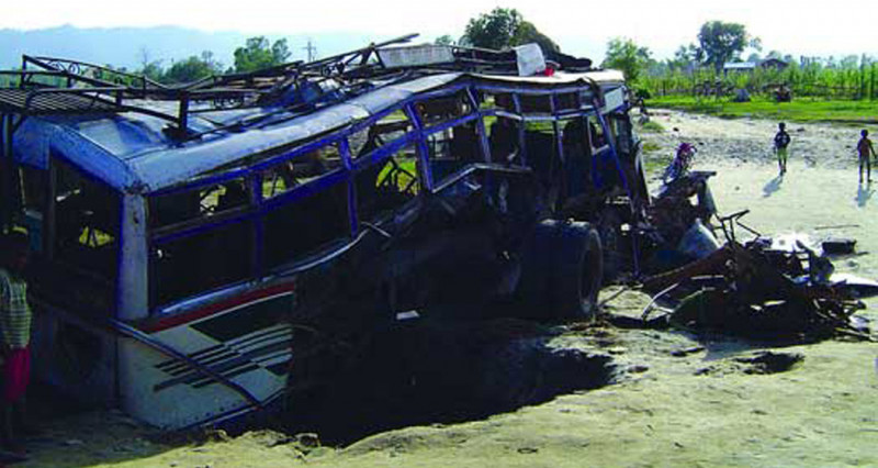 बाँदरमुढे घटनाका दोषीलाई कारबाही गर्न माग 