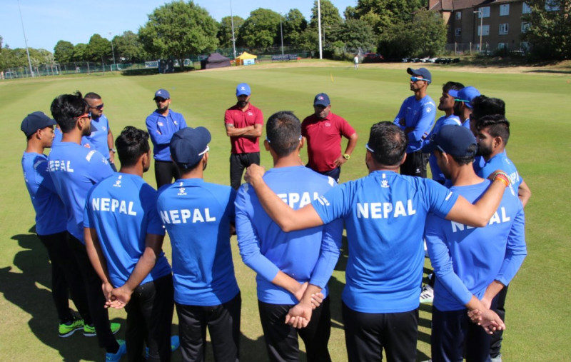 नेपाल नामिबियासँग ४० रन पराजित