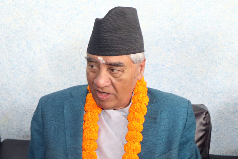 गणतन्त्रको विरोध गर्नुको अर्थ छैन, बदलिने कुरा छैन : देउवा