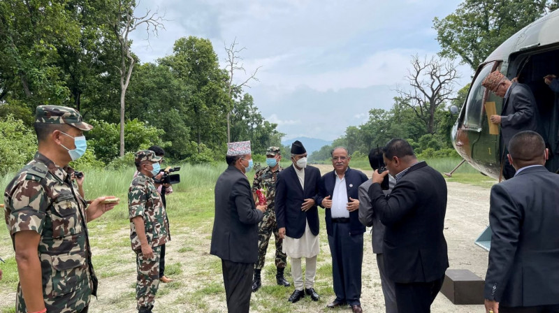 निजगढमै कम क्षतिमा विमानस्थल बनाउँछौं: प्रधानमन्त्री