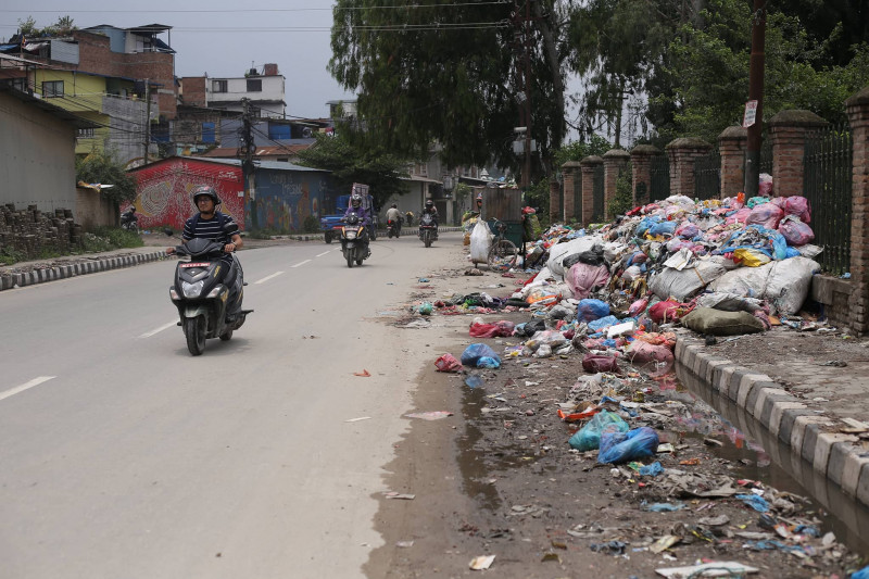 काठमाडौंको फोहोर भोलिदेखि उठाइने