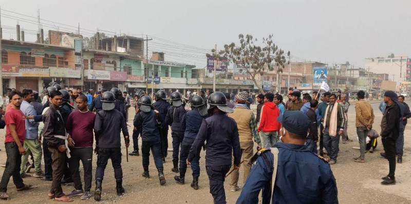 अपहरण र हत्यामा संलग्नलाई कारबाहीको माग गर्दै प्रदर्शन