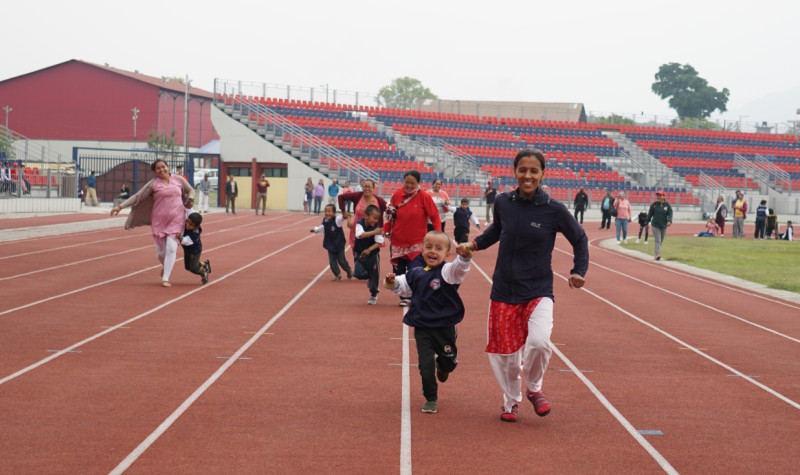 खेलकूदले ल्याएको खुशी (तस्वीरहरू)