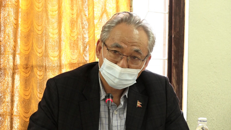 एमाले बागमती प्रदेश इन्चार्जका रूपमा थापाको सम्बोधन